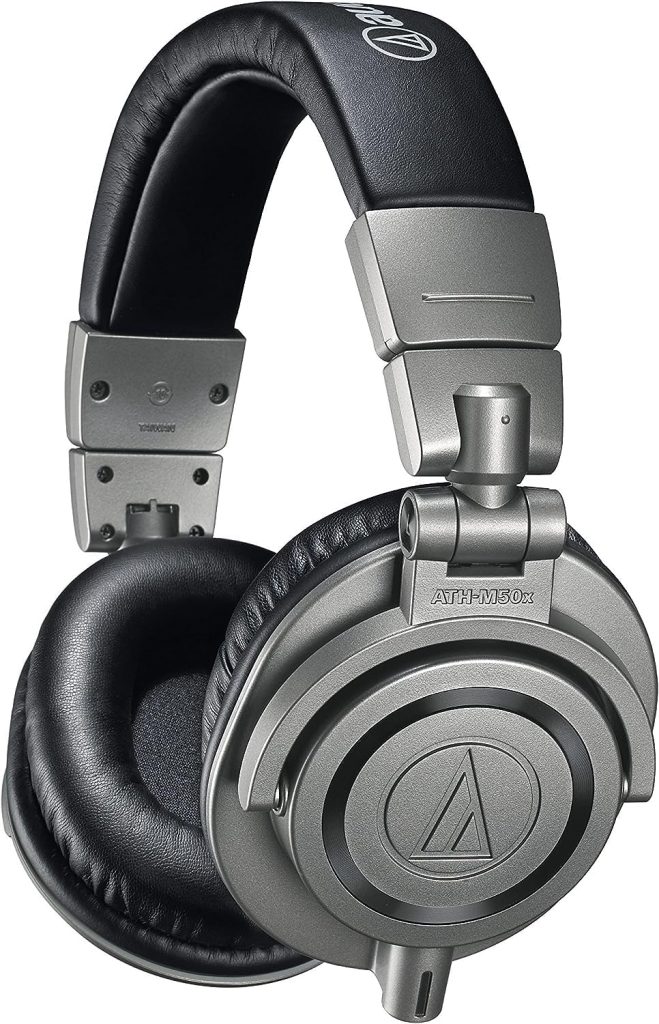 Audio-Technica M50xGM Professional Monitor Headphones Gunmetal (Amazon Exclusive)