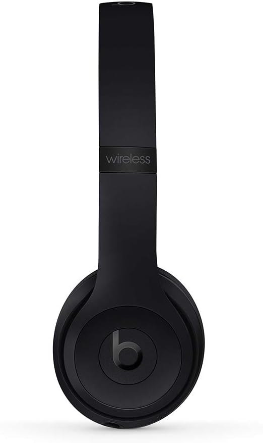 Beats Solo3 Wireless On-Ear Headphones - Apple W1 Headphone Chip, Class 1 Bluetooth, 40 Hours Of Listening Time - Black (Latest Model)