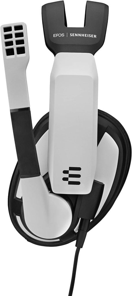 EPOS I Sennheiser GSP 301 Gaming Headset with Noise-Cancelling Mic, Flip-to-Mute, Comfortable Memory Foam Ear Pads, Headphones for PC, Mac, Xbox One, PS4, PS5, Nintendo Switch, Smartphone compatible