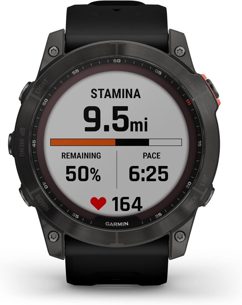 Garmin fēnix 7, Multisport GPS Smartwatch, Advanced Health and Training Features, Touchscreen and Buttons, Ultratough Design Features, Up to 18 days battery life, Graphite