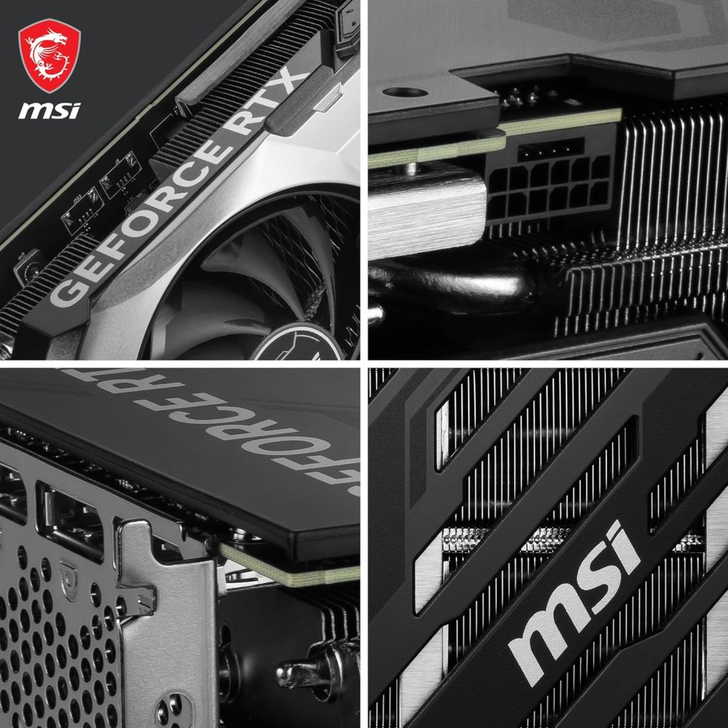 MSI GeForce RTX 4070 SUPER 12G VENTUS 3X OC Gaming Graphics Card - 12GB GDDR6X, PCI Express Gen 4, 192-bit, 3x DP v 1.4a, HDMI 2.1a (Supports 4K  8K HDR)