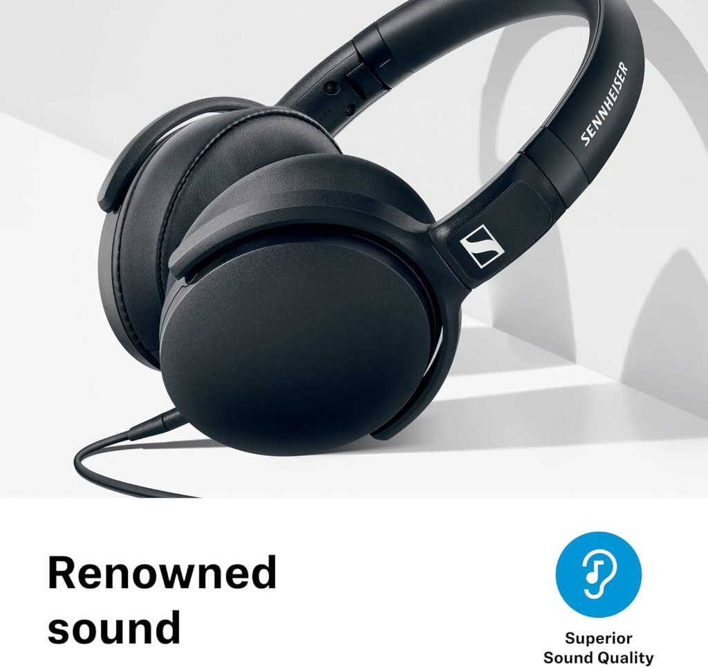 Sennheiser HD 400S - Over-Ear Headphone with Smart Remote, Black