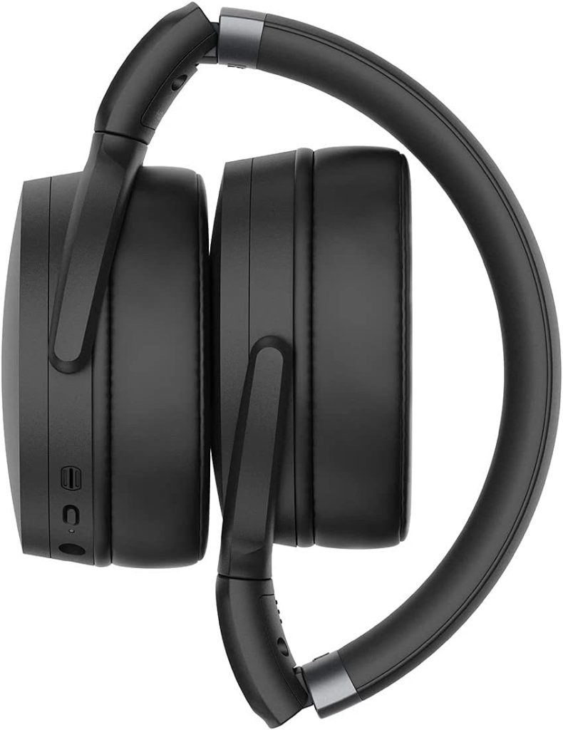 Sennheiser HD 450BT Wireless Headphones, with active noise cancellation, Black