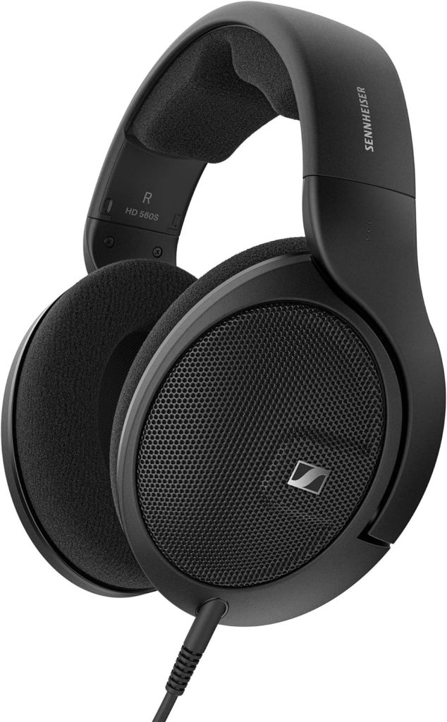 Sennheiser HD 560S, Open back reference-grade headphones for audio enthusiasts, Over Ear , Black