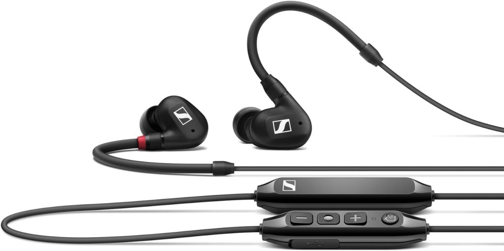 Sennheiser IE 100 PRO Dynamic In-Ear Monitoring Headphones, Black