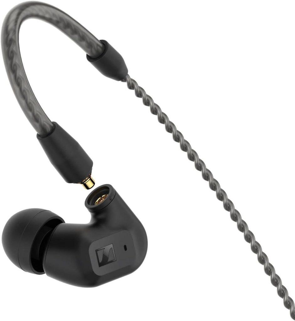 Sennheiser IE 200 Wired Audiophile Stereo Earphones - Corded In-Ear Buds with High Fidelity Superior Clear Sound, True-to-Life Voicing and an Impactful Bass - Black