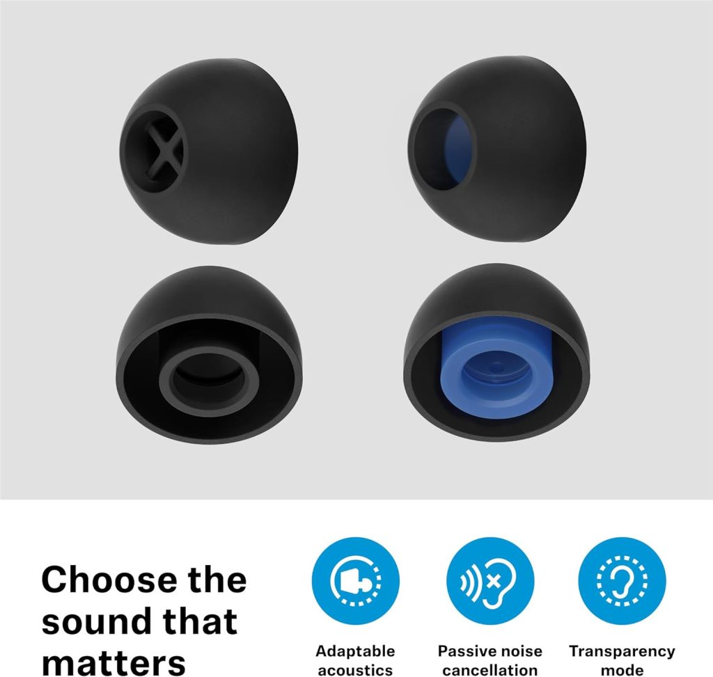 Sennheiser SPORT True Wireless Earbuds - Bluetooth In-Ear Headphones for Active Lifestyles, Music and Calls with Adaptable Acoustics, Noise Cancellation, Touch Controls, IP54 and 27-hour Battery Life