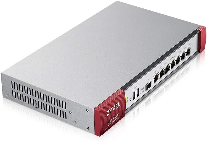 Zyxel ZyWALL Network Security/UTM Firewall Appliance Bundled with 1-year Security License Services [USGFLEX500]