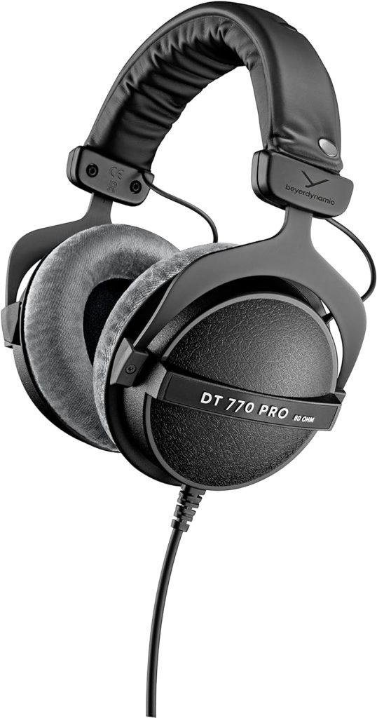 beyerdynamic DT 770 PRO Studio Headphones - 80 Ohm