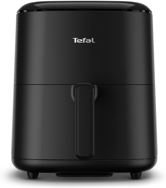 Tefal Easy Fry Max Digital Air Fryer, 5L, 10in1, Uses No Oil, Air Fry, Extra Crisp, Roast, Bake, Reheat, Dehydrate, 6 Portions, Non-Stick, Dishwasher Safe Baskets, Black EY245840