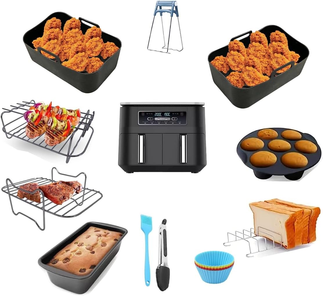 Ninja Foodi Dual AF400UK Air Fryer Rack Review Zivzi Reviews, News
