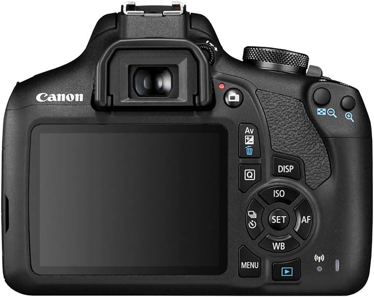 Canon EOS 2000D DSLR Camera and EF-S 18-55 mm f/3.5-5.6 IS II Lens - Black