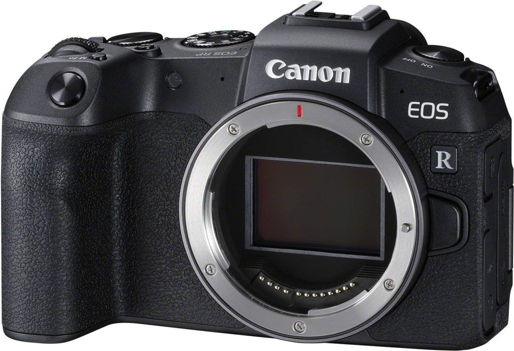 Canon EOS RP - Lightweight Full Frame Mirrorless Camera (4K movies and vari-angle touchscreen, 26.2 Megapixels, Dual Pixel CMOS AF, Eye AF, Wi-Fi)