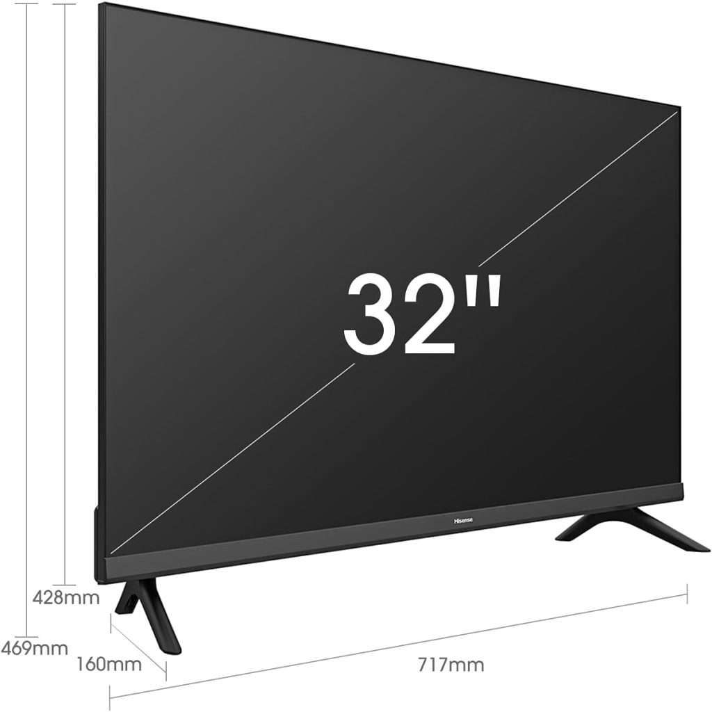 Hisense 40 Inch FHD VIDAA Smart TV 40A4KTUK - Natural Enhancer, HDMI, Share to TV, and Youtube, Freeview Play, Netflix and Disney+ (2023 New Model), Operating System VIDAA           [Energy Class F]