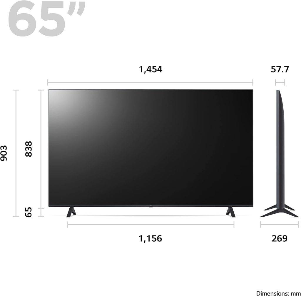 LG LED UR78 55 4K Smart TV, 2023           [Energy Class G]