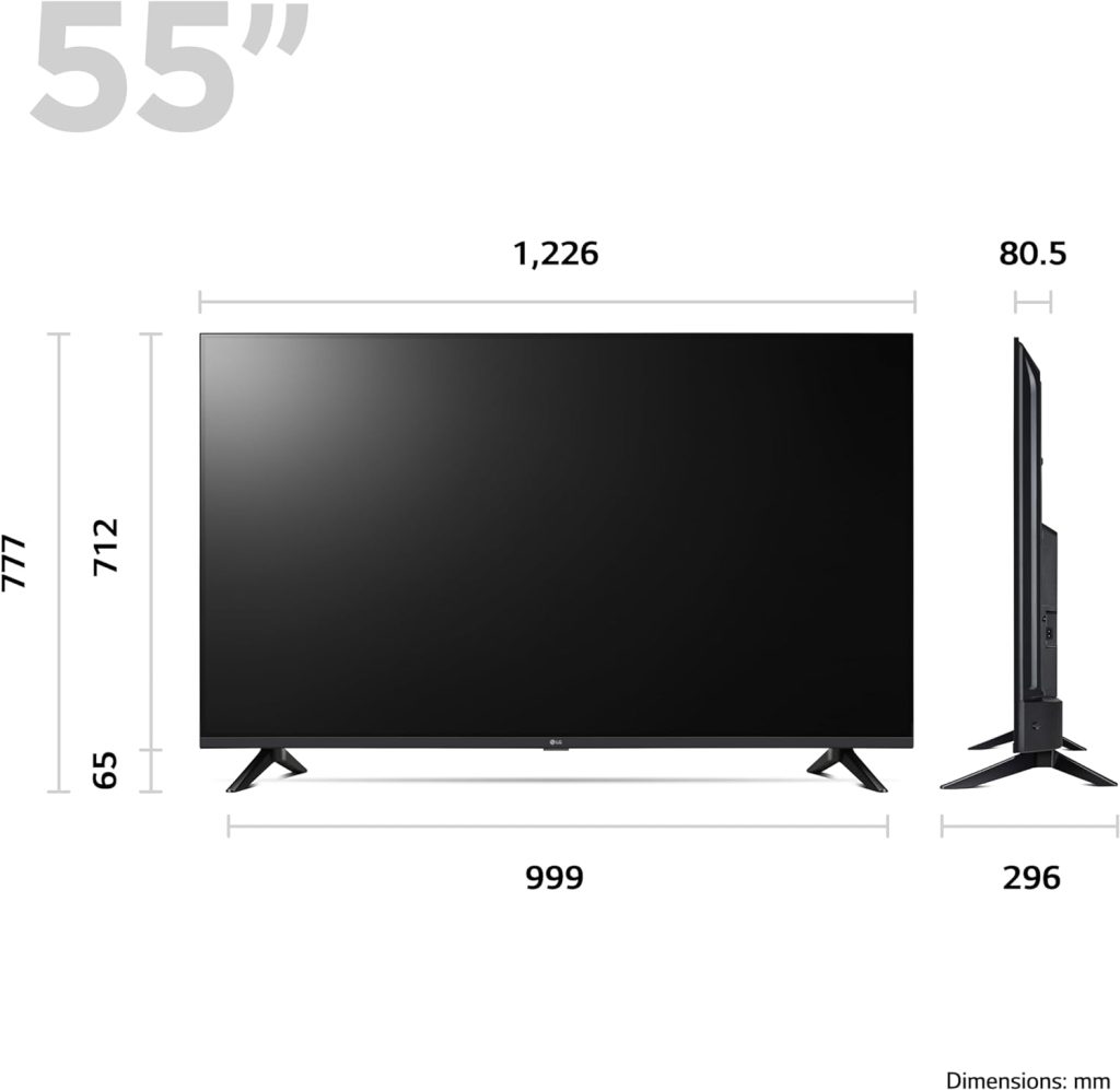 LG LED UR78 55 4K Smart TV, 2023           [Energy Class G]