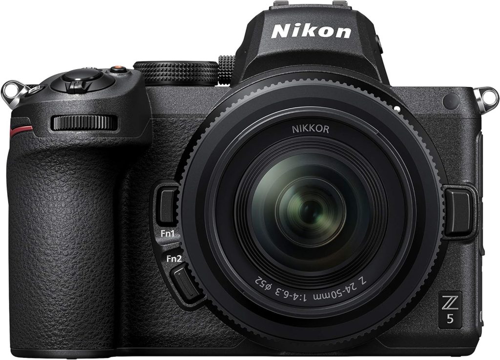 Nikon Z5 + Z 24-50mm Mirrorless Camera Kit (273-point Hybrid AF, 5-axis in-body optical image stabilisation, 4K movies, Dual card slots) VOA040K001