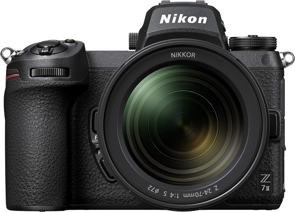 Nikon Z7 II + Z 24-70mm Mirrorless Camera Kit (45.8 megapixel, Ultra wide ISO, 10 fps Continuous Shooting, Duel Processor, Duel Card Slots)