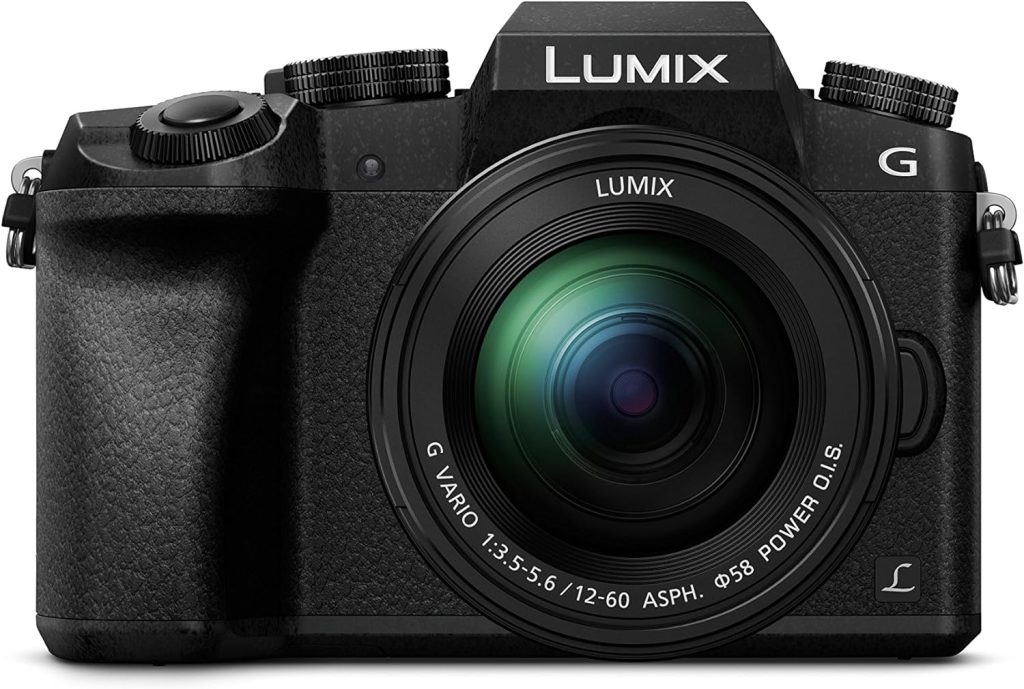 Panasonic LUMIX DMC-G7KEB-K Professional Camera with Lens - Black, 14 - 42 mm