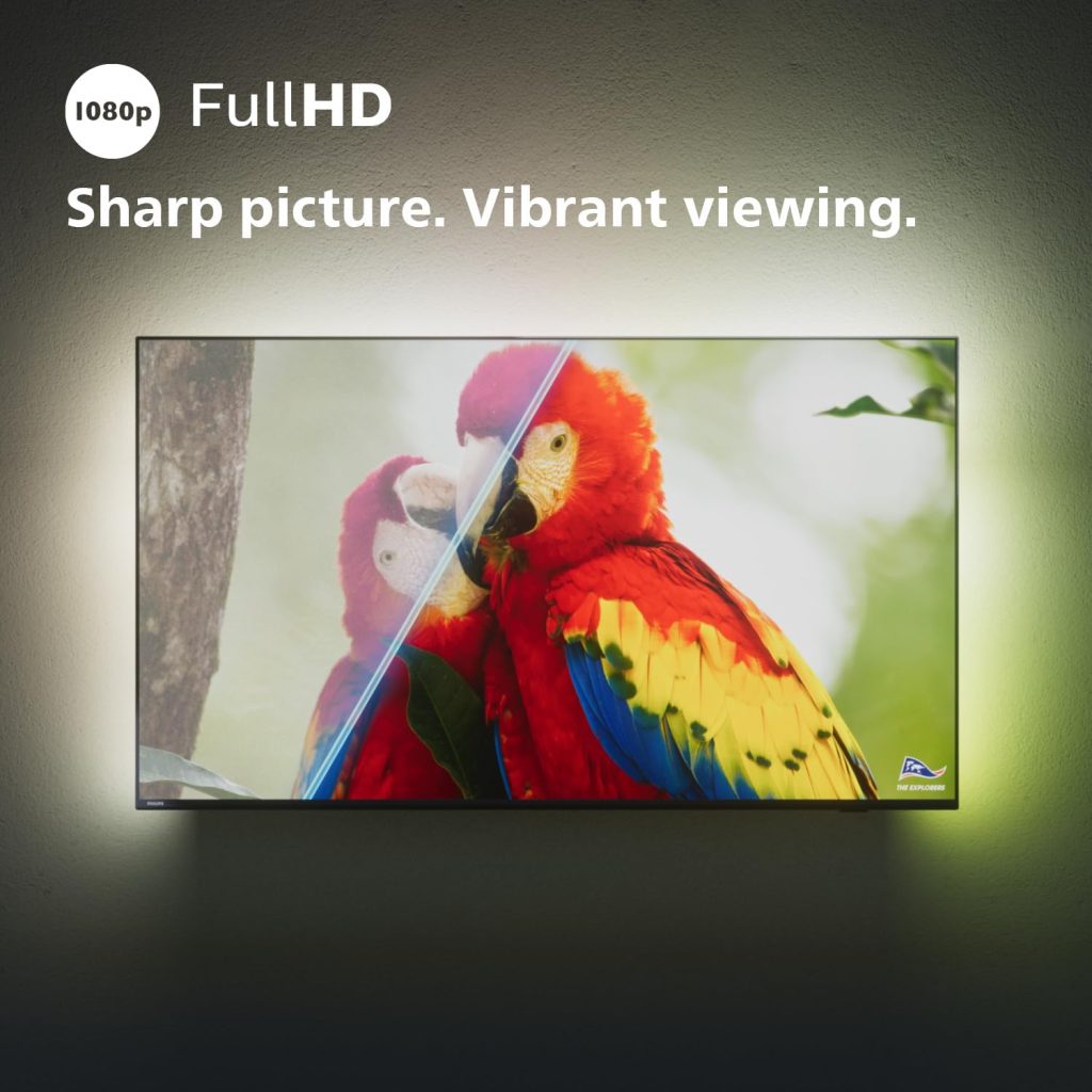 PHILIPS Ambilight PFS6908 32 inch Smart LED TV | 60Hz | Pixel Plus HD  HDR10 | SAPHI | Dolby Atmos | 12W Speakers | Google Assistant  Alexa Compatible           [Energy Class F]