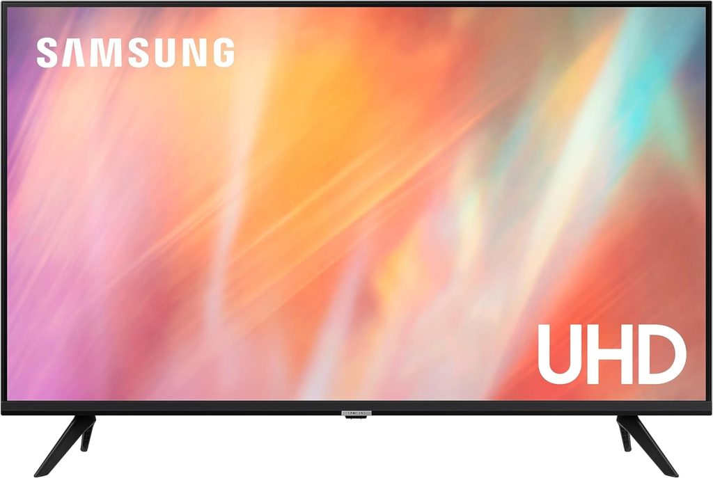 Samsung 43 Inch AU7020 UHD HDR 4K Smart TV (2023) - Crystal UHD 4K Smart TV With HDR Picture, Adaptive Sound Lite, PurColour Colour Technology  Q-Symphony Sound - Compatible With Alexa           [Energy Class G]