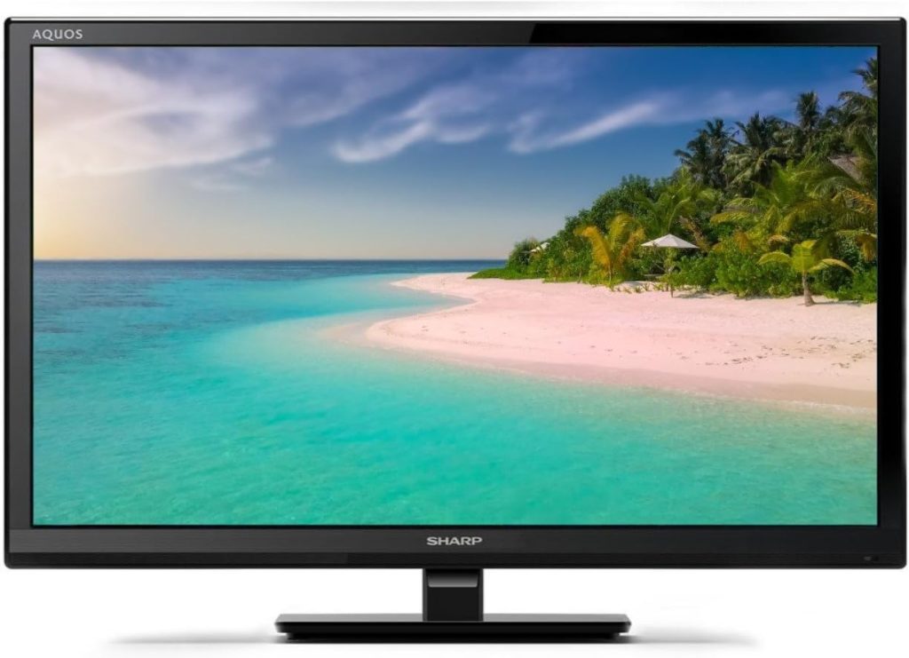Sharp LC-24CHF4011K 24 Inch HD Ready LED TV with Freeview HD, 2 x HDMI, Scart, USB Record and Media Player           [Energy Class F]