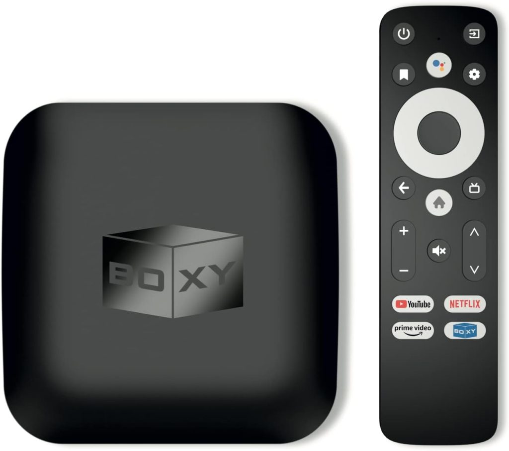 BOXY Android TV 11 Box Streaming Media Player | Dune HD Media Center | Dolby Vision  Atmos | Mini PC | MKV/ISO 4K DV P7 FEL AFR, HDR10+, DTS | Netflix, Prime Video, Disney+, Apple TV+, HBO | Voice