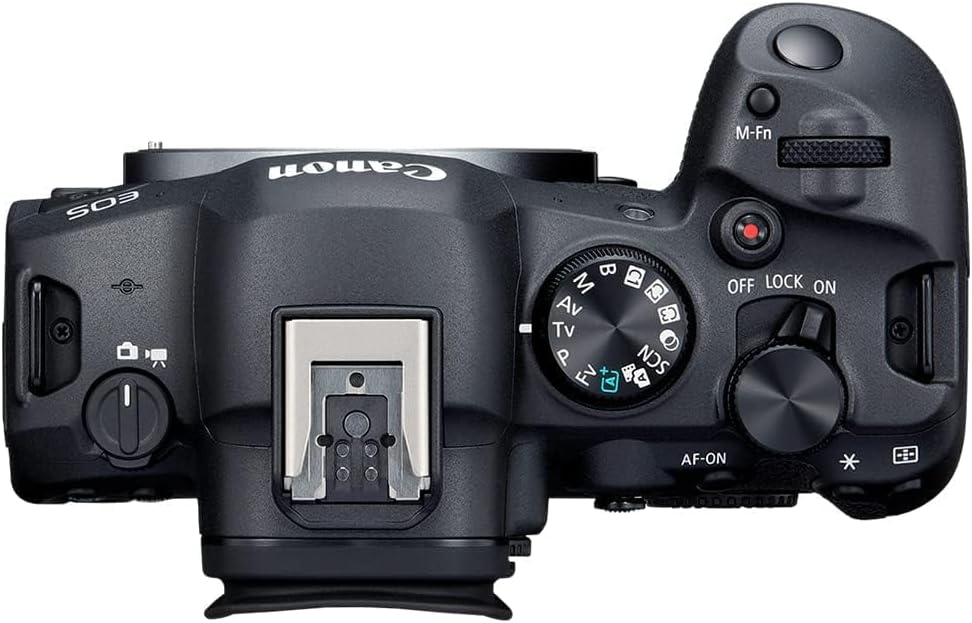 Canon EOS R6 Mark II Full Frame Mirrorless Camera Body Only | 24.2-megapixels, up to 40fps continuous shooting, 4K 60p, up to 8-stops IS and Dual Pixel CMOS Auto Focus II