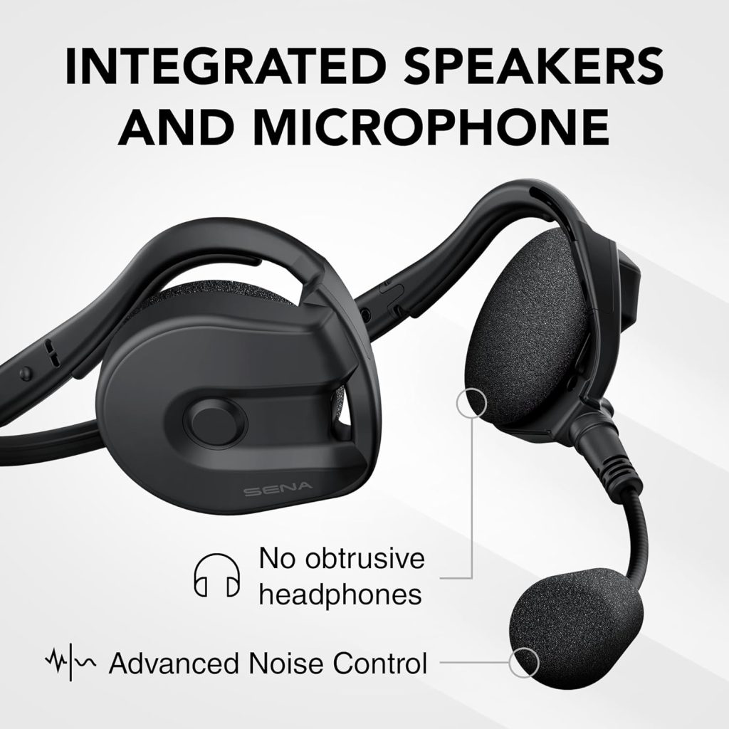 Sena Expand Mesh Multi-Sport Mesh Intercom Communication Headset for Hiking, Rock Climbing, Fishing, Hunting and more