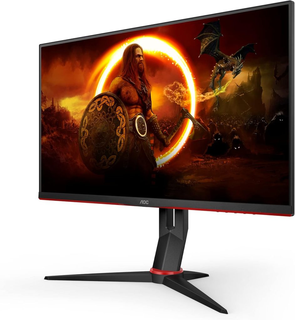 AOC Gaming U27G3X - 27 inch 4K UHD Monitor, IPs, 160Hz, 1ms GtG, Height Adjust, Dial Point, AntiGlare (3840 x 2160, 400 cd/m, HDMI 2.1 / DP 1.4)