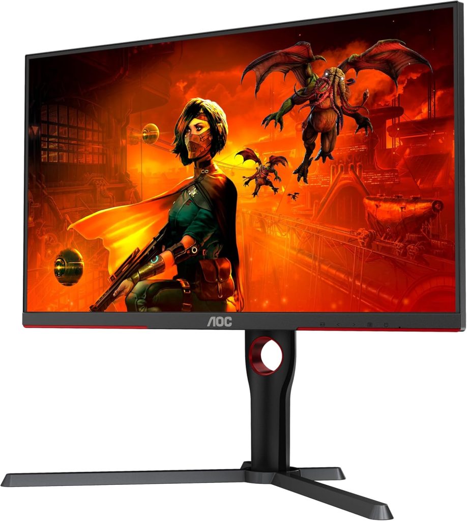 AOC Gaming U27G3X - 27 inch 4K UHD Monitor, IPs, 160Hz, 1ms GtG, Height Adjust, Dial Point, AntiGlare (3840 x 2160, 400 cd/m, HDMI 2.1 / DP 1.4)