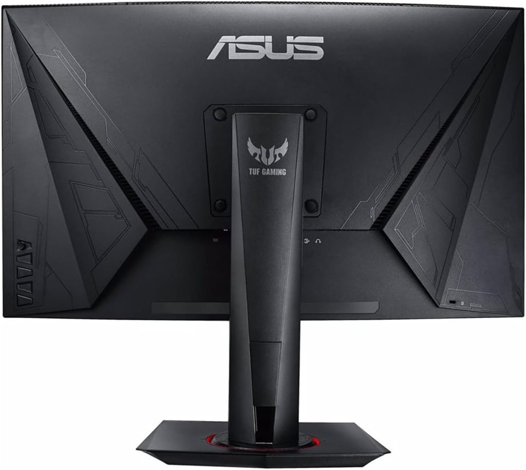 ASUS TUF Gaming VG24VQE Curved Gaming Monitor â€“ 23.6 Inch Full HD (1920 x 1080), 165Hz, Extreme Low Motion Blur , FreeSync Premium, 1ms (MPRT), Shadow Boost