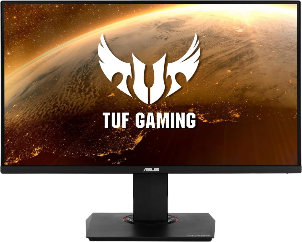 ASUS TUF Gaming VG289Q, 28 Inch4K (3840x2160) Gaming monitor, IPS, 90% DCI-P3, DP, HDMI, FreeSync, Low Blue Light, Flicker Free, Shadow Boost, HDR 10, Black