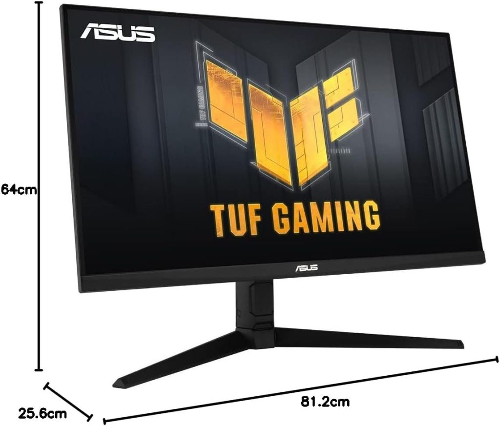 ASUS TUF Gaming VG32AQL1A Gaming Monitor â€“31.5 inch QHD (2560x1440), IPS, 170Hz, ELMB SYNC, G-Sync compatible ready, 1ms (GTG), 99% DCI-P3, VESA DisplayHDRâ„¢ 400