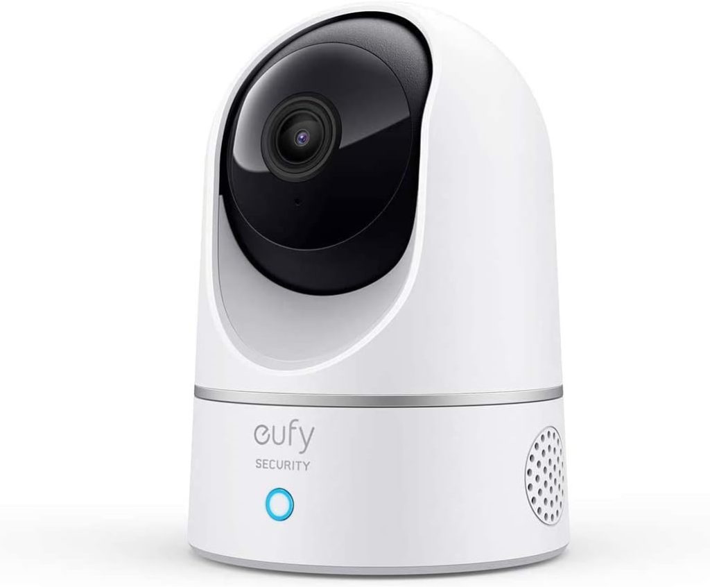 eufy Security Solo IndoorCam E220 (P24) 2K PanTilt Home Security Camera Indoor Wi-Fi Plug-in Cam, Human  Pet AI, Voice Assistant Compatibility, Night Vision, Motion Tracking, Homebase not Compatible