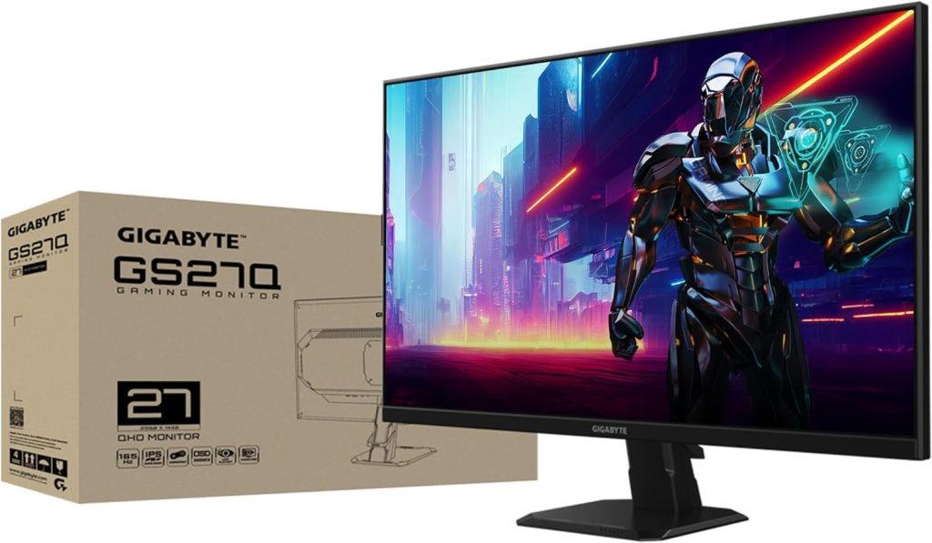 Gigabyte GS34WQC 34 WQHD Curved Gaming Monitor - 3440 x 1440 VA 1500R, 120Hz, 1ms, 300 cd/m2, HDR10, 2 x HDMI, 1 x DP, FreeSync Premium