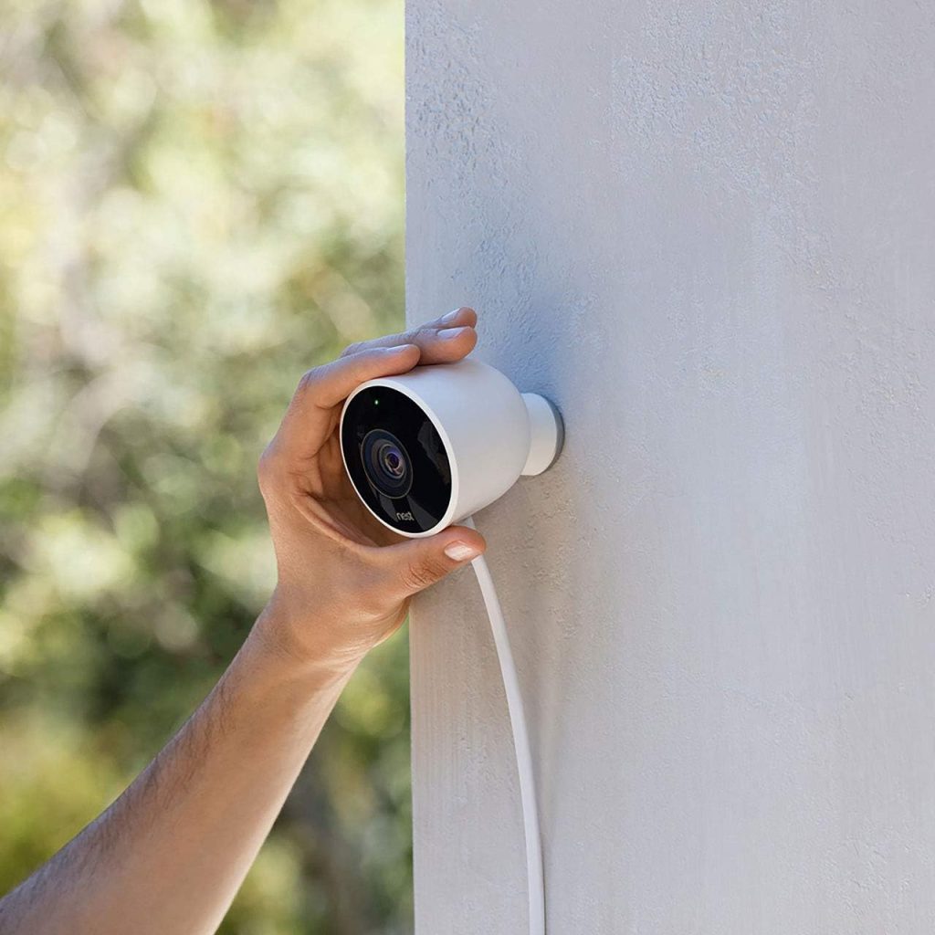 Google Nest Security Camera Outdoor - Night Vision, 1080p HD Video, 24/7 Live Video, Weatherproof CCTV Camera - Security Has Never Looked So Good