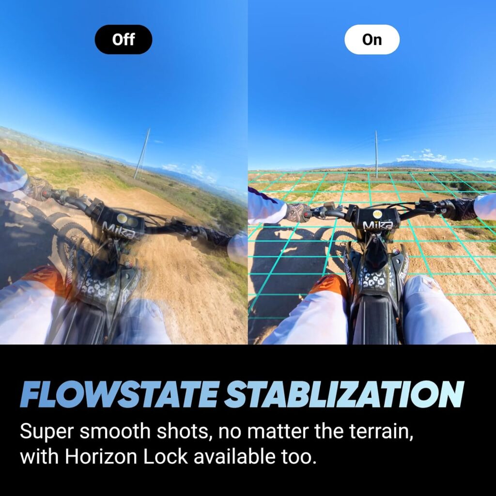 Insta360 X4 Motorcycle Bundle - 8K Waterproof Action Camera, 4K Wide-Angle Video, Invisible Selfie Stick, Removable Lens Guards, Min Battery Life, AI Editing, Stabilization, No microSD Card
