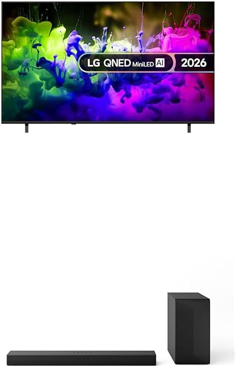 LG 55QNED7EB3C QNED MiniLED AI 4K Smart TV QNED7E, α7 Processor Gen9, 60Hz, HDR10, Filmmaker Mode™, Google Cast, Apple AirPlay 2, Model Year 2026