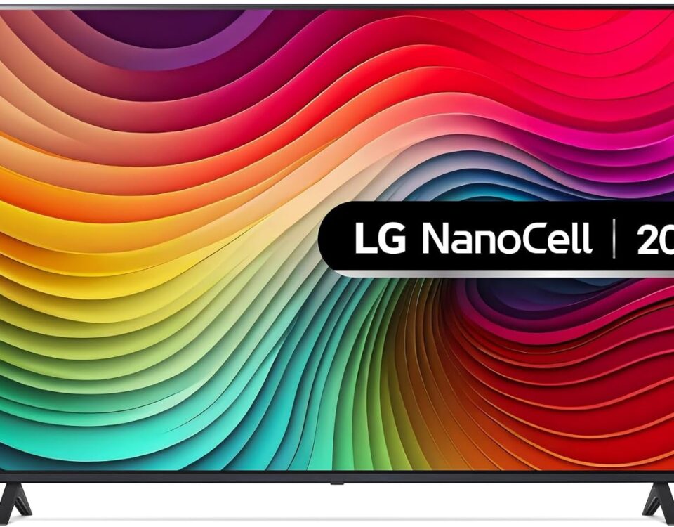 LG 65NANO81T6A 65-Inch Nanocell AI 4K UHD Smart TV, (α5 AI Processor Gen7, Freeview Play and Amazon Alexa, 60Hz), Ashed Blue [Model 2024]