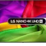 LG 75NU800B6LA Nano UHD AI NU80 4K Smart TV, α7 Processor Gen9, 60Hz, HDR10, Filmmaker Mode™, Google Cast, Apple AirPlay 2, Model Year 2026