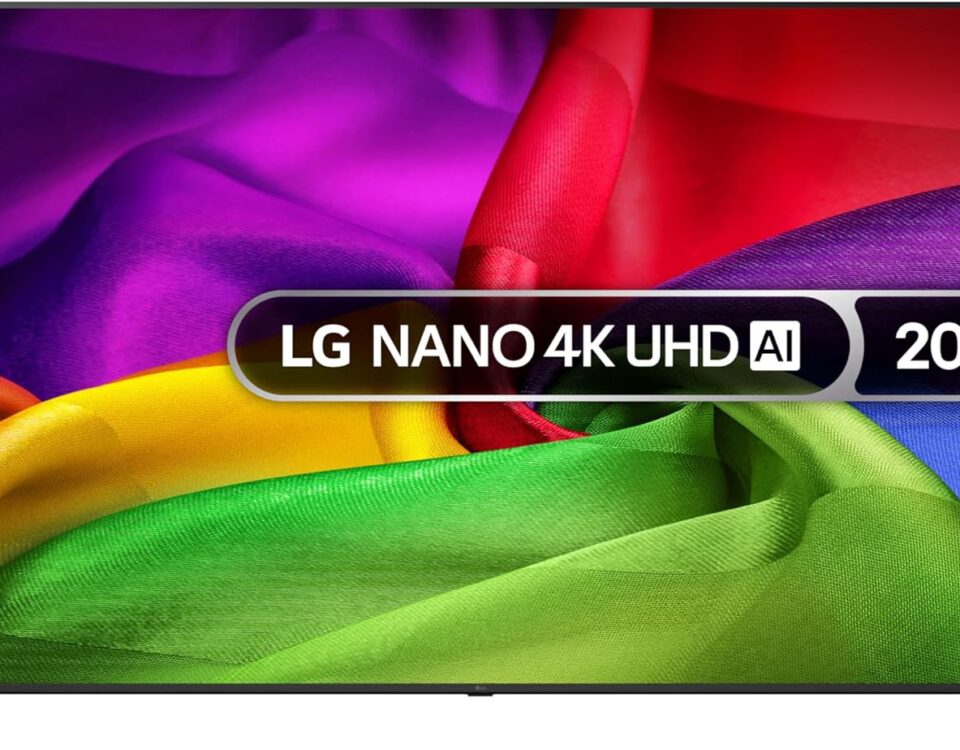 LG 75NU800B6LA Nano UHD AI NU80 4K Smart TV, α7 Processor Gen9, 60Hz, HDR10, Filmmaker Mode™, Google Cast, Apple AirPlay 2, Model Year 2026